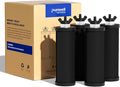 Purewell PF-3 Black 3-Stage Composite Purification Elements, Replacement Filters for ProOne® and Berkey® Filters, ProOne® or Berkey® Big+ Water Filter System and Purewell System (4 Pack, K Series)-Ruum Studio Home