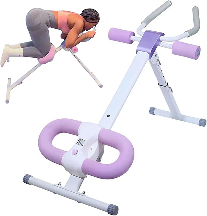 Ab Workout Equipment Abdominal Trainer, Adjustable Ab Machine at Home Gym, Foldable Abdominal Exercise Machine, Core & Ab Trainer Machine for Stomach Workout with LCD Monitor-Ruum Studio Home