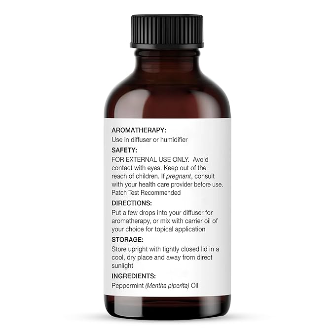 Majestic Pure Peppermint Essential Oil with Glass Dropper - 1 Fl Oz - 100% Pure and Natural Peppermint Oil - Premium Grade Essential Oils for Diffuser, Aromatherapy, Soap and Candle Making-Ruum Studio Home