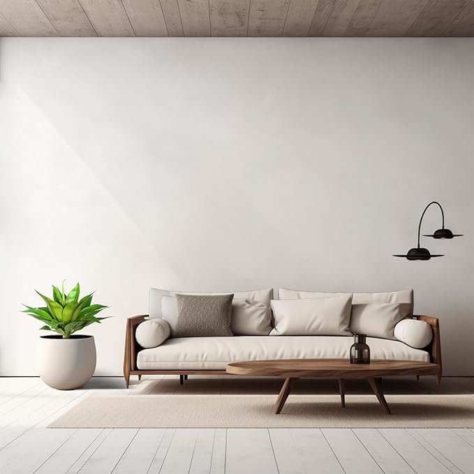 Fake Plants Artificial Agave Plants Indoor, UV Resistant Fake Agave Planters Outdoor Decorating.Artificial Plants for Outdoors Decor(1Pack,22') Spring Decorations for Home-Ruum Studio Home