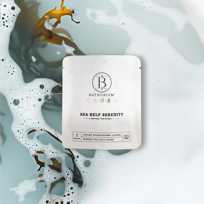 Bathorium Crush 8-Pack Signature Discovery Set, Luxury Bath Soaks, Dead Sea Salt, Epsom Salt, pH Balanced for Women, Gift Set, Each Soak is 4 oz-Ruum Studio Home