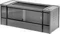 New Age Pet ECOFLEX 60-Inch Mojave Reptile Lounge in Grey- Durable, Moisture-Resistant Wood Plastic Composite Habitat with Vented Side Panels, Removable Sliding Glass Doors & Lock-Ruum Studio Home