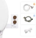 TUSHY Self-Cleaning Cool to Warm Water Bidet Attachment. Easy Universal DIY Install, No Plumber Required (Sink Connection Needed for Water Temperature Control), Bronze Knob-Ruum Studio Home