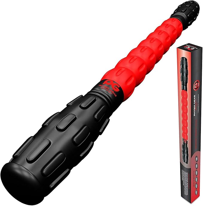 Physix Gear Roller Stick - Muscle Roller Massage Stick for Legs, The Stick Massage Roller for Deep Tissue Massaging Stick for Athletes, Physical Therapy Muscle Roller, Recovery Stick Roller-Ruum Studio Home