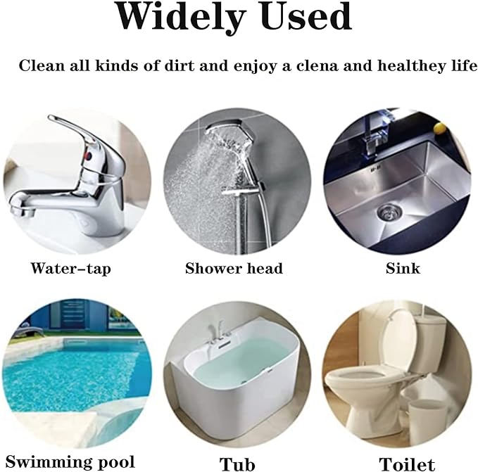 Pumice Stone Toilet Bowl Cleaner Toilet Deep Cleaning,Bathroom Cleaner Brush with Long Handle for Remove Hard Water Stains with Toilet Handle+ Pumice Stones-Ruum Studio Home