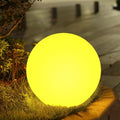 10-in Solar Globe Light, Solar Garden Ball Light Outdoor w/Remote, 16 RGB Color 4 Modes Glowing Ball, Waterproof Smart Light Sensor Control Outdoor Orb Lamp w/Ground Stake for Pathway Patio Yard Party-Ruum Studio Home