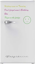 Frigidaire EFR331-WHITE 3.2 Cu ft Eraser Board Mini Compact Dorm Fridge (White)-Ruum Studio Home