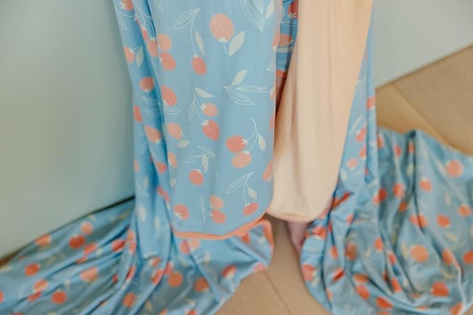 Copper Pearl Jumbo 3-Layer Baby Blanket: Soft Baby Quilts for Boys and Girls | Breathable, Cozy, Toddler Blanket | Baby Quilt for Newborns | 46x46 Premium Polyester/Rayon | Clementine-Ruum Studio Home