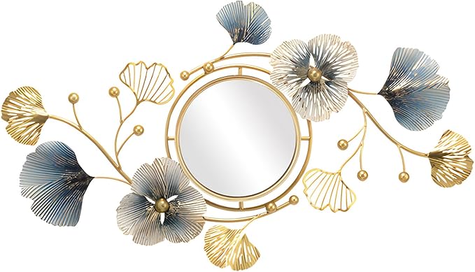 Lucky Monet Wall Art Decor Large Metal Wall Art Modern Geometric Circular Decor Wall Sculptures Wall Hanging Decoration for Living Room Dinning Room Bedroom Entryway Kitchen (Style 3)-Ruum Studio Home