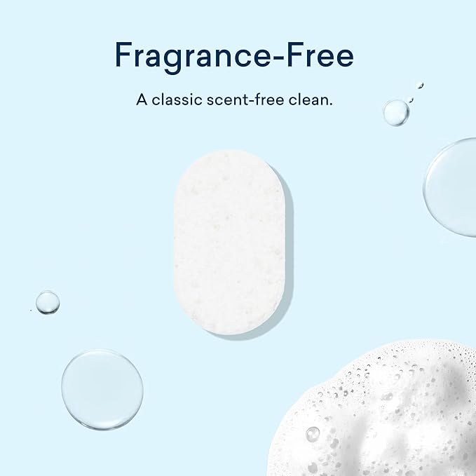 BLUELAND 100% Plastic-Free Dishwasher Detergent Tablets, 36 Count, Free & Clear, Eco-Friendly Dishwashing Pods, Natural, Sustainable-Ruum Studio Home