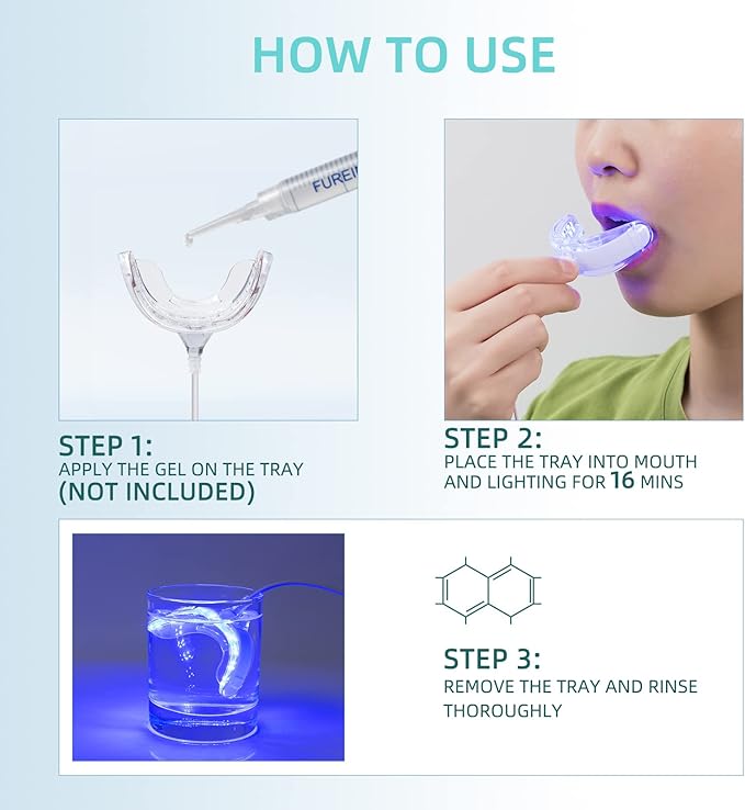 Teeth Whitening Gel Refills 10PCS Tooth Whitener 48+ Treatments -Removes Years of Stains 35% Carbamide Peroxide-Ruum Studio Home