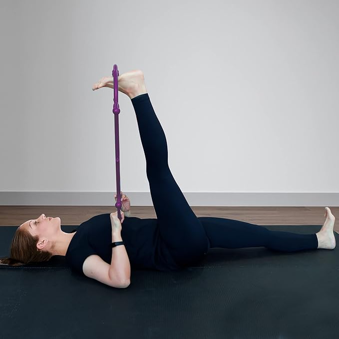 Massage Trigger Point Cane, Muscle Release Tool Self Massage Hook Cane, Handheld Back, Neck, Shoulder, Leg and Feet Massager Rod, Body Deep Tissue for Men & Women, Purple-Ruum Studio Home