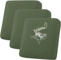 hyha Waterproof Couch Cushion Covers, Stretch Sofa Couch Seat Slipcover for Dog Washable, Non-Slip Waterproof Outdoor Cushion Covers for Patio Furniture Replacement (3 Pieces, Bronze Green)-Ruum Studio Home