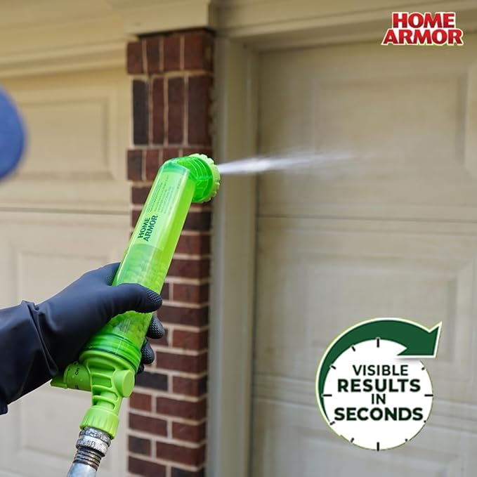 Home Armor Refill Cleaning Cartridge, 1 Pack, For Use with the Power Clean Wand, 2X Cleaning Power of Ordinary Outdoor Cleaners, Single Use Cartridge-Ruum Studio Home