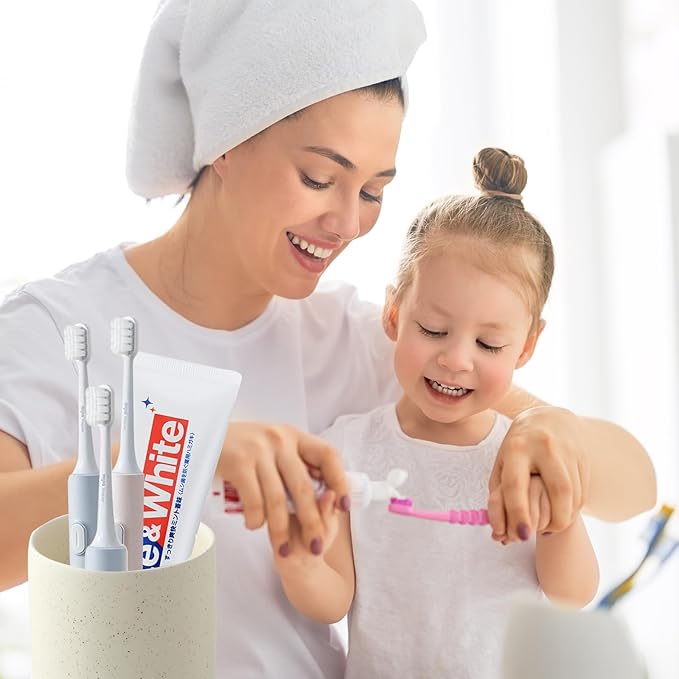 Toothbrush Holder for Bathrooms - 1 Cup Ceramic Toothbrush Toothpaste Holder, Beige Bathroom Tumbler Cup Reusable Toothbrush Mouthwash Cup, Bathroom Counter Organizer-Ruum Studio Home