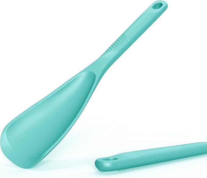 Silicone Cooking Utensils Set - 600°F Heat Resistant, Nonstick Kitchen Utensil Set with Spatulas, Spoons, Whisk, Tongs, BPA Free, Dishwasher Safe (Teal)-Ruum Studio Home