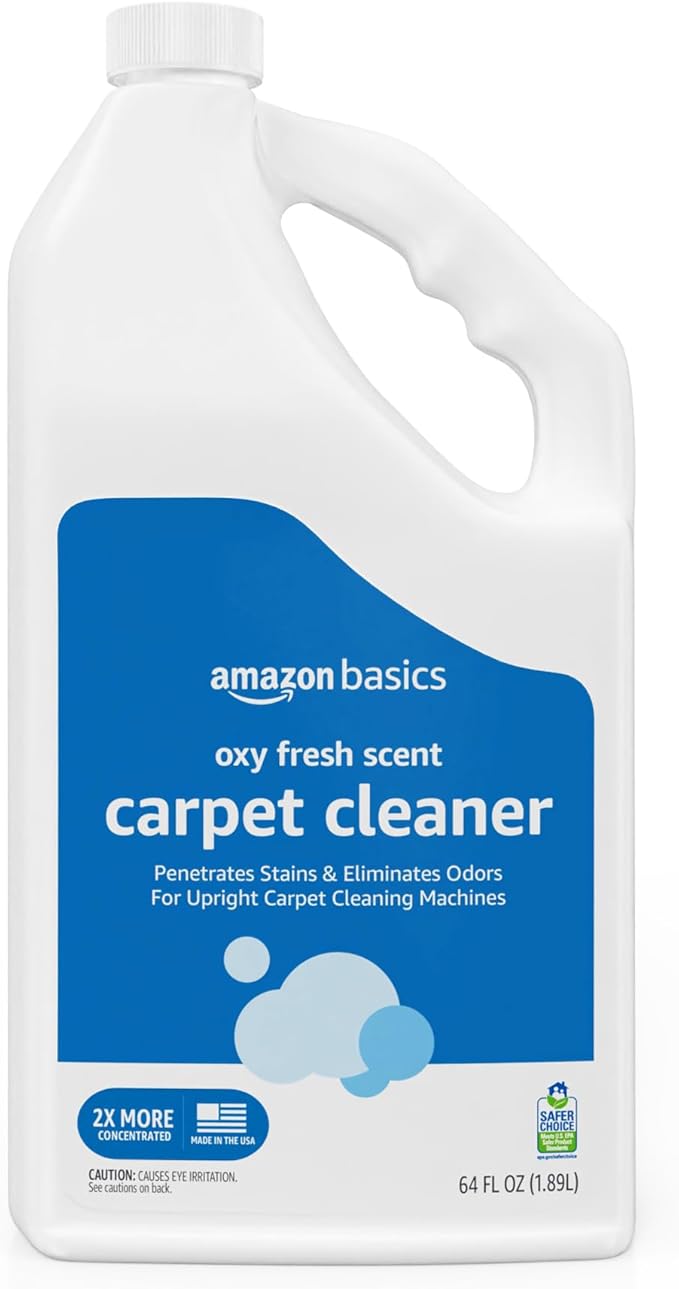 Amazon Basics Carpet Cleaner, Carpet Stain Remover, Fresh Scent, 64 fl oz-Ruum Studio Home