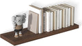 12 Inch Deep Floating Shelves for Wall 1 Pack Floating Shelves Large Storage Space Wall Mount Shelf for Living Room Kitchen Bathroom 36" W x 12" D x 1.2" H Rustic Brown-Ruum Studio Home