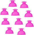 Silicone Cupping Therapy Sets 10pcs,Professional Vacuum Cupping for Myofascial Massage/Joint Pain/Anti Cellulite/Deep Muscle Relief & More(10pcs,Pink)-Ruum Studio Home