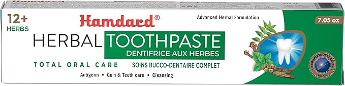 Hamdard 12 Herbs Miswak Total Oral Care Toothpaste 200g (Pack of 2)-Ruum Studio Home