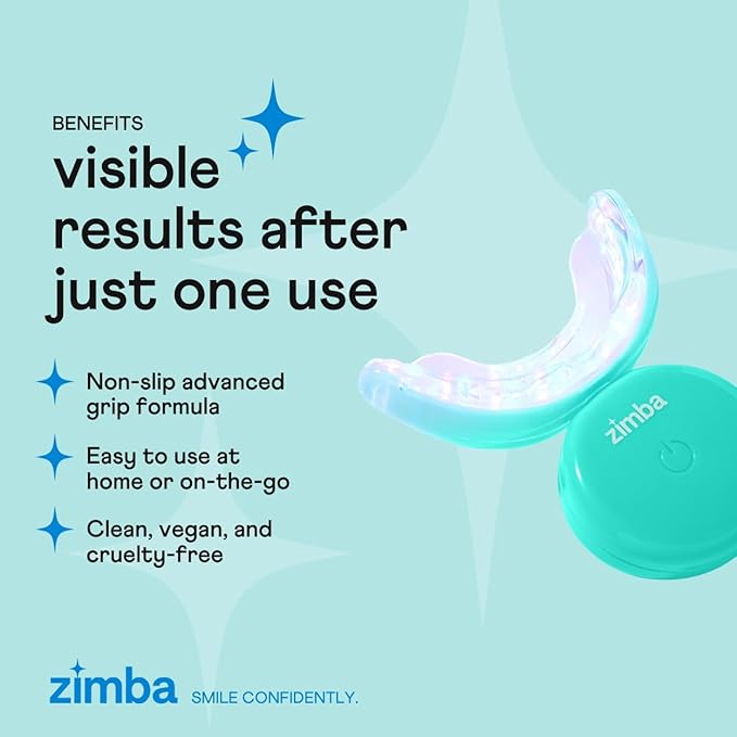 New Zimba Whitening On-The-go Kit | Cordless LED Accelerator Light and Whitening Pen-Ruum Studio Home