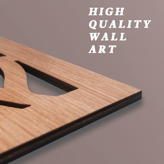 IARTTOP Leaf Wood Tropical Wall Art 15.9X32 Inch Carved Palm Leaves Wall Decor Coastal Monstera Plant Wall Sculptures for Living room Bedroom Set of 3-Ruum Studio Home