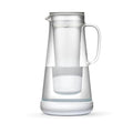 LifeStraw Home Water Pitcher, 7-Cup, White, Glass with Silicone Base, White, for Everyday Protection Against Bacteria, Parasites, Microplastics, Lead, Mercury, PFAS and a Variety of Chemicals-Ruum Studio Home