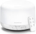 InnoGear 500ml Essential Oil Diffuser with Remote Control, Premium Ultrasonic Aromatherapy Diffusers Scent Humidifier Vaporizer Auto-Off Timer for Large Room Home, White-Ruum Studio Home