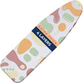 Ironing Board Cover and Pad Extra Thick Heavy Duty Padded 4 Layers Non Stick Scorch and Stain Resistant 15x54 and 3 Fasteners Elastic Edge with Bonus Protective Scorch Mesh Cloth-Ruum Studio Home