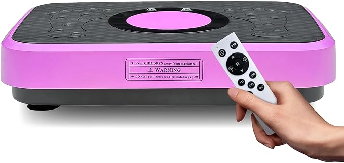 Vibration Plate Fitness Platform Whole Body Exercise Machine with 120 Speed Levels, Lymphatic Drainage, Fat Burning, and Weight Loss, Perfect for Women, Men, and Home Gym Exercise-Ruum Studio Home