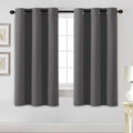 H.VERSAILTEX Blackout Curtains for Bedroom Thermal Insulated Room Darkening Living Room Curtains 63 Inch Long Grommet Privacy Protection Window Curtain Panels/Drapes, 2 Panels, Charcoal Grey-Ruum Studio Home
