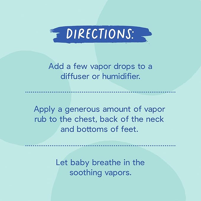 Oilogic Stuffy Nose & Cough Baby Essentials - Baby Humidifier Vapor Drops for Diffuser & Humidifier & Chest Vapor Rub - Gentle Essential Oil Blends Soothe Cough & Stuffy Noses & Support Restful Sleep-Ruum Studio Home