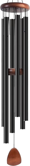 Wind Chime for Outside Deep Tone, 60 inch Large Wind Chimes, 6 Heavy Duty Tubes Aluminium Metal Extra Large Wind Chimes, Decoration for Garden, Patio, Yard, Gift for Mother's Day-Ruum Studio Home