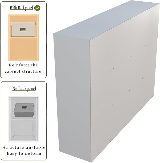 12-Cube Storage Shelf Bookcase - Wooden 3-Tier Floor Standing Open Bookshelf for Home and Office, Display Cabinet, Warm White-Ruum Studio Home