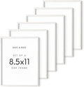 HAUS AND HUES Standalone White Oak Frame Set of 6-8.5x11-Ruum Studio Home