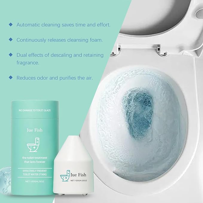 Krazy Toilet Bowl Cleaner, Crazy Klean Toilet Cleaner, Automatic Refreshes Toilets, Long-Lasting Cleane Fresh Scent, No Scrubbing Required (1)-Ruum Studio Home