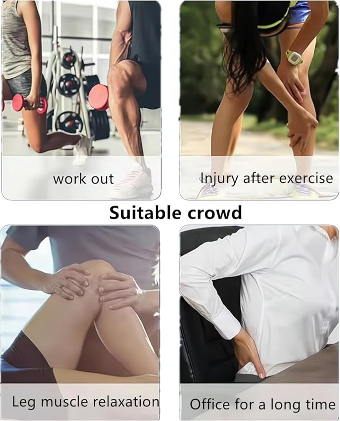 Gua Sha Massage Tools,Fascia Blaster Lymphatic Drainage Massager Stick, Cellulite Massager Muscle Roller Scraper Tool (Medium)-Ruum Studio Home