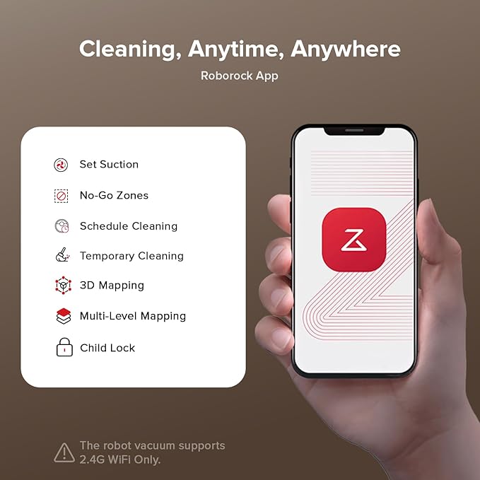 roborock Q10 X5+ Robot Vacuum and Mop Combo, Self-Emptying, 10,000Pa Suction, Obstacle Avoidance, LiDAR Navigation, Hands-Free Cleaning, No-Go Zones, Perfect for Carpet and Pet Hair, White-Ruum Studio Home