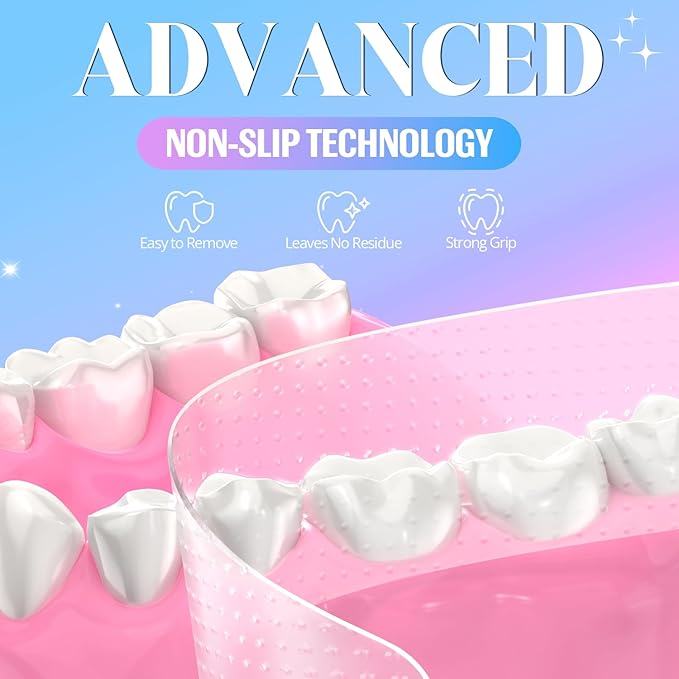 Teeth Whitening Strips White Strip - 28 Pcs Sensitive Whiten Stripe, Natural Enamel Safe Non-Slip Dry Product,30 Minutes Fast Effects Tooth Whitener,14 Treatments Mint Kit for Home Family Travel Work-Ruum Studio Home