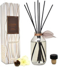 LOVSPA Reed Diffuser Set, Smoked Vanilla Scented Oil Diffuser with Sticks, Home Fragrance Accessories for Bathroom Shelf Decor, Aroma Diffusers for Home or Office Fall Decor, USA Made-Ruum Studio Home