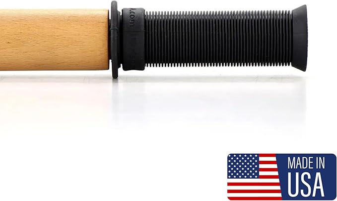 Tiger Tail ReGreen 18" Wood Roller - Handheld, Deep Tissue Wood Roller, Body Massage and Myofascial Release Tool for Legs, Neck, Calves, Thighs, Shins & Back, Made in USA-Ruum Studio Home