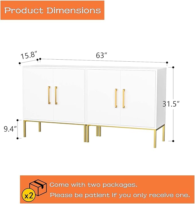 LYNSOM TV Stand for 55 Inch TV, Wood Entertainment Center with Storage Cabinet, TV Cabinet Black, Long Console Table for Living Room, Bedroom-Ruum Studio Home