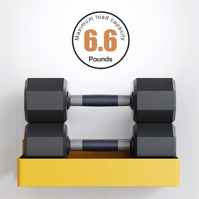 Magnetic Spice Rack for Refrigerator, Kitchen Organizer and Storage Shelf, Yellow(4 Pack)…-Ruum Studio Home