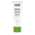 Vital Nutrients Hyperbiotics Activated Charcoal Probiotic Toothpaste | Fluoride Free Toothpaste with Oral Probiotics | Supports Healthy Mouth Flora, Fresher Breath, Teeth Whitening* | Vegan | 4 oz-Ruum Studio Home