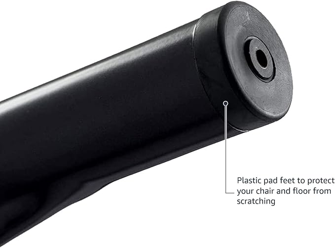 Amazon Basics Metal Dining Chairs, Matte Black, 1 Count (Pack of 4)-Ruum Studio Home