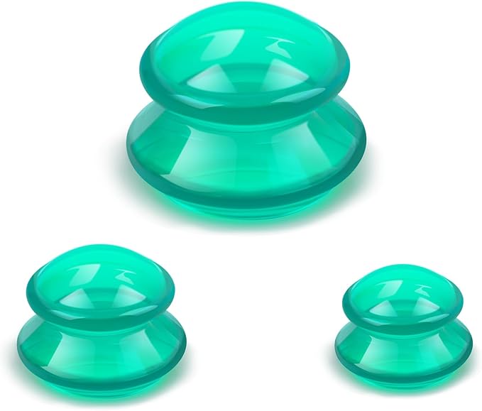 Silicone Cupping Therapy Sets, Cupping Kit for Massage Therapy,Anti Cellulite Cup, for Cellulite Reduction Joint Pain Muscle Pain-Ruum Studio Home