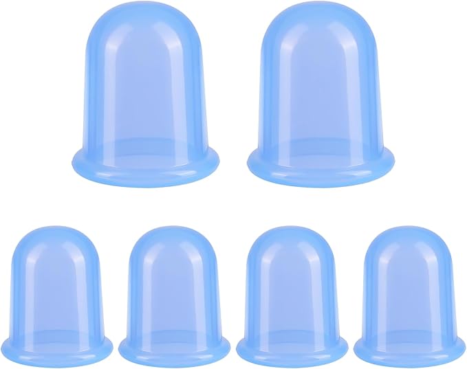 Silicone Cupping Therapy Set - Cupping Kit for Massage Therapy - Cellulite Remover Cupping Set - Anti Cellulite Cup Massager, Vacuum Suction Massage Cups for Cellulite Reduction-Ruum Studio Home