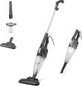 Amazon Basics 2-in-1 Corded Stick Vacuum Cleaner, Convertible to Handheld, Lightweight (3.9 LBS), with Washable HEPA Filter, Crevice Tools, 0.5L Dust Cup, 19.7-Ft Cord, 300W, Black-Ruum Studio Home