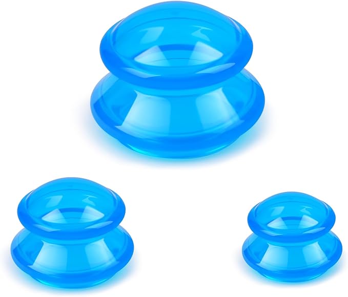 Silicone Cupping Therapy Sets, Cupping Kit for Massage Therapy,Anti Cellulite Cup, for Cellulite Reduction Joint Pain Muscle Pain-Ruum Studio Home