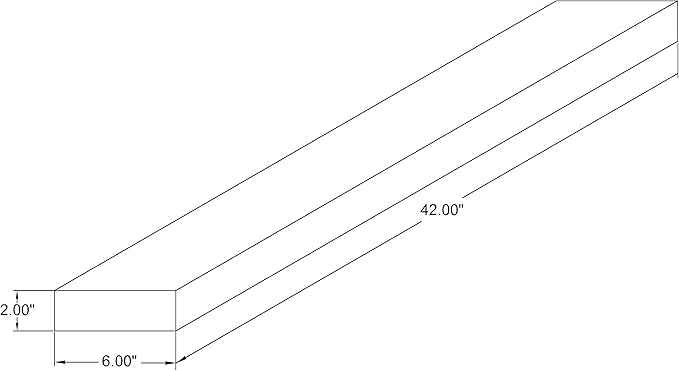 joelsantiques 42 Inch Wooden Floating Shelves for Wall - 42x6x2 in - Made of Natural Wood - Long Heavy Duty Rustic Wall Shelves for Bedroom - Perfect for Living Room, Kitchen - Gray - Grey-Ruum Studio Home